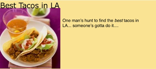 Best Tacos in LA