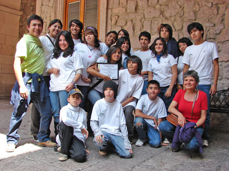 CELEBRANDO EL PREMIO ESTATAL AL MERITO JUVENIL EN PROTECCION AL MEDIO AMBIENTE