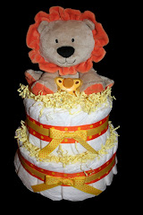Baby Lion Diaper Cake