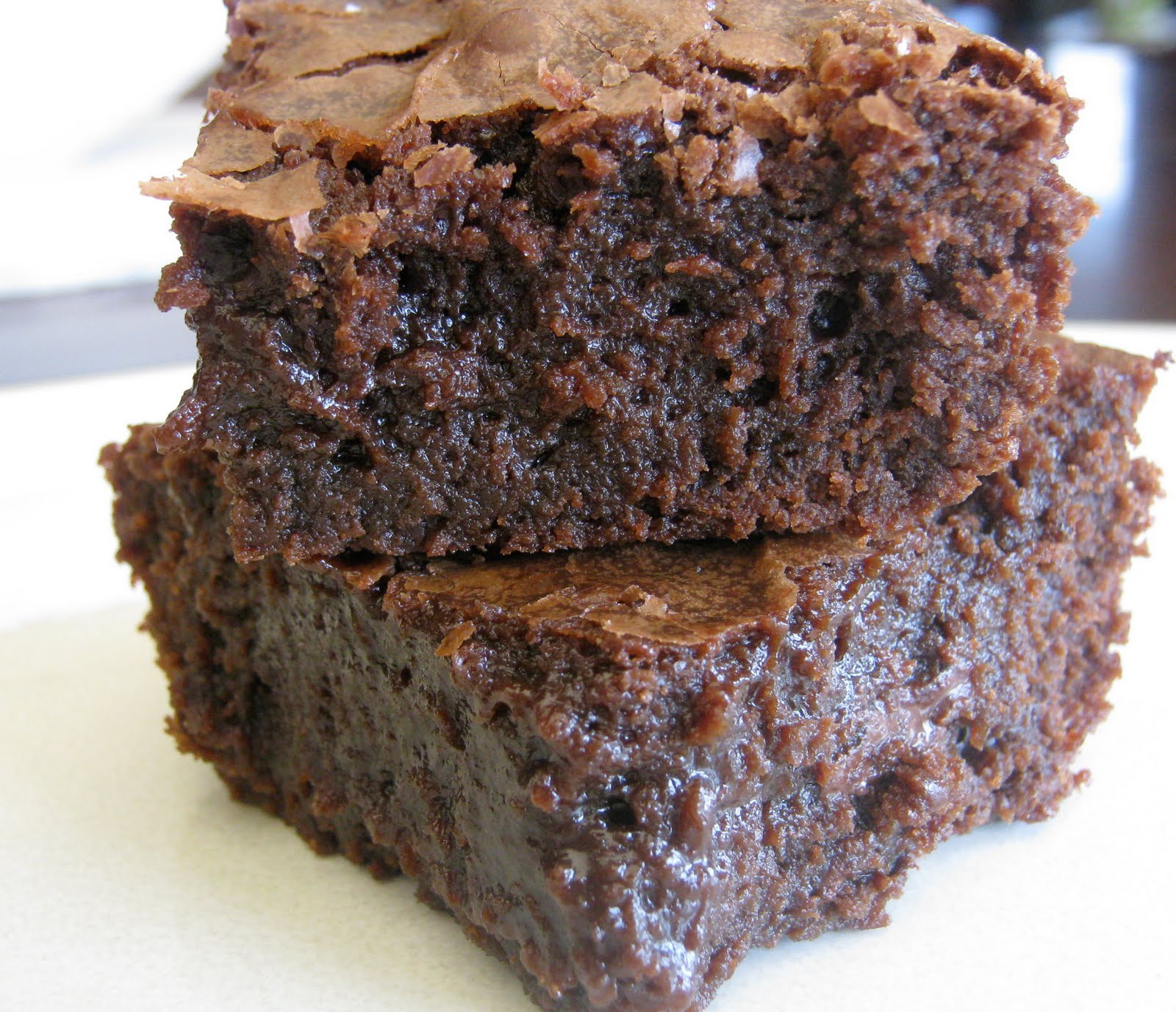 gooey brownies greens & chocolate