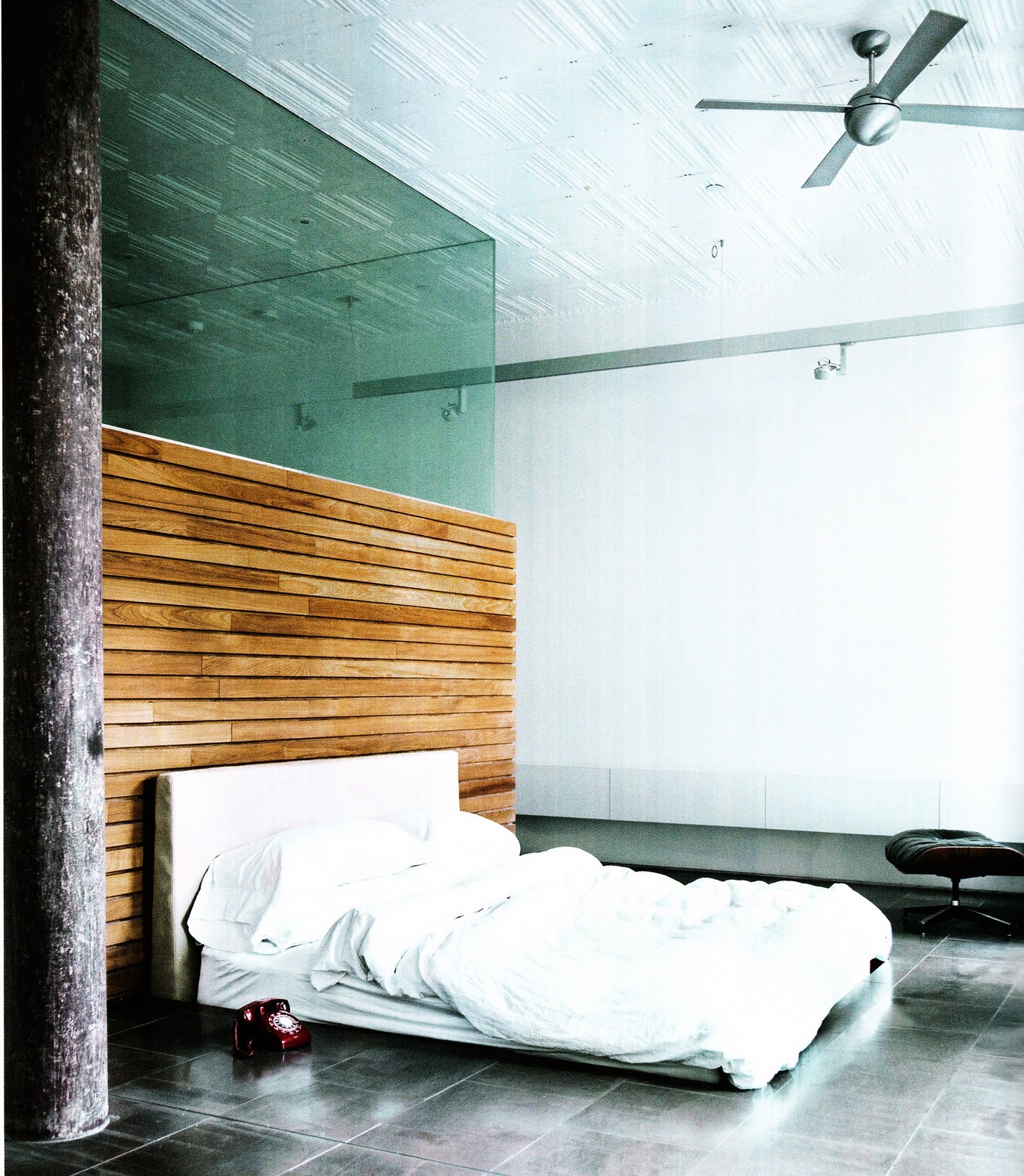 sunken bed