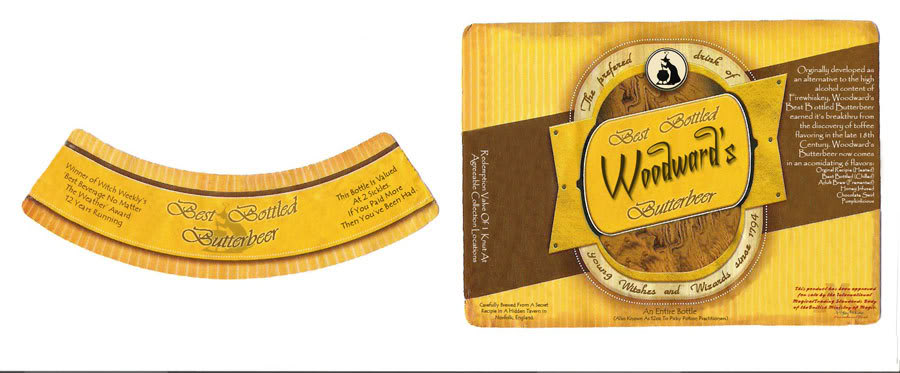 Butterbeer Label