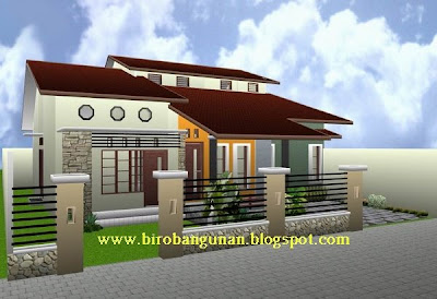 Desain Bangunan Rumah on Desa Nan Asri   Sm   Biro Bangunan  Desain Bangun Renovasi Rumah