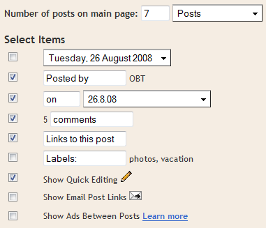 edit image button. Select the Quick Edit Button Go to your Layout > Page Elements > Blog Posts 