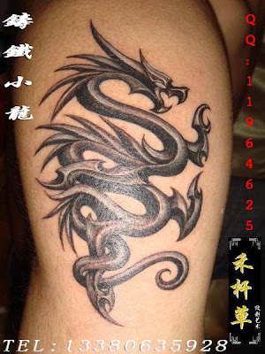 The tattoo design has also becoming more popular these days for the Chinese