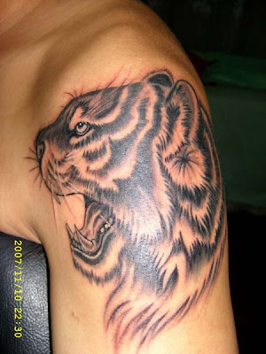 dragon tiger tattoo. dragon tiger tattoo.