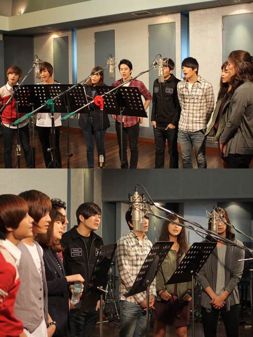 Jun Kim Hyung Participa en la grabación de la canción de la Escuela Yona ' Hyung+jun