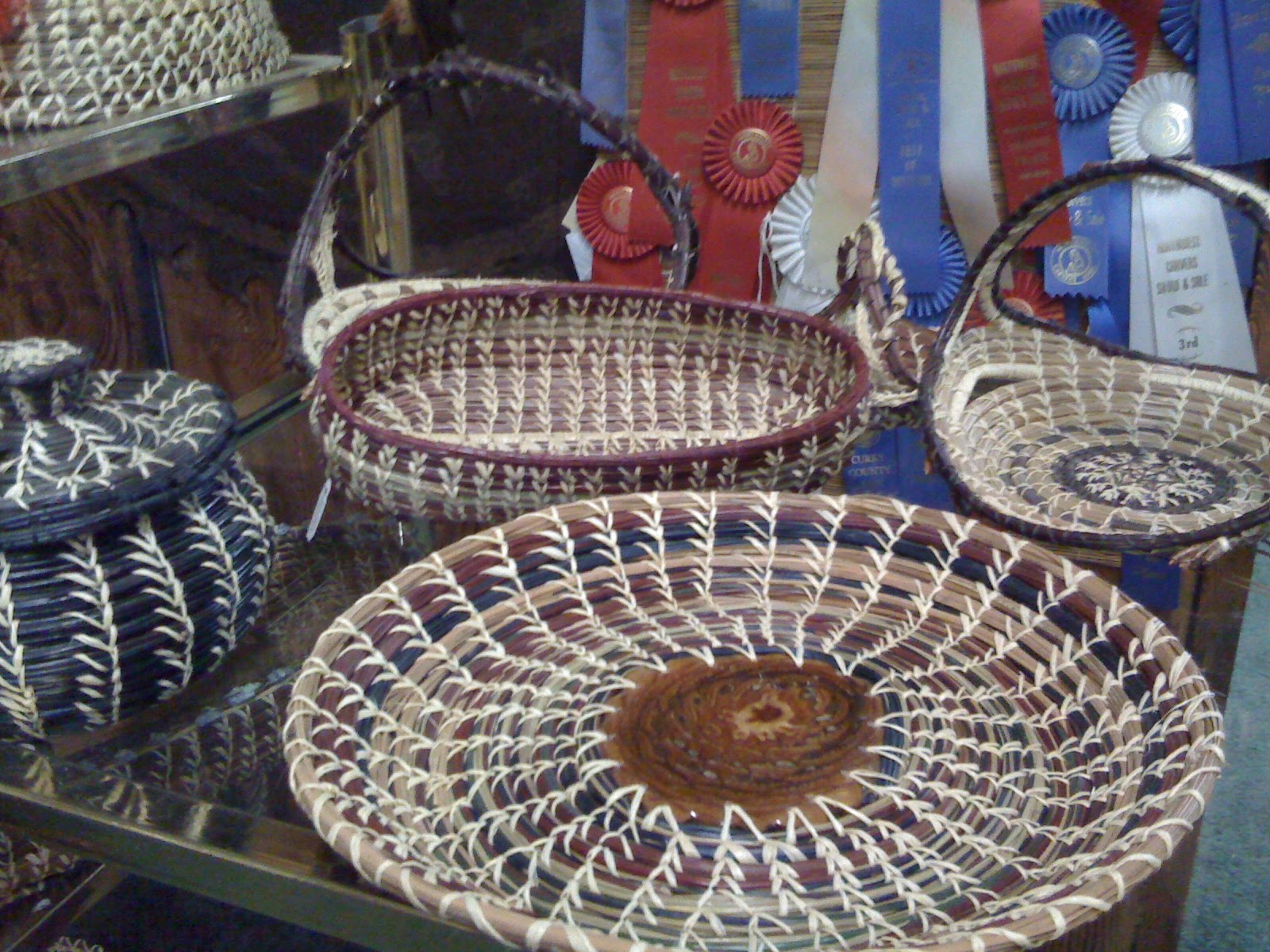 Another Q Pine Needle Baskets