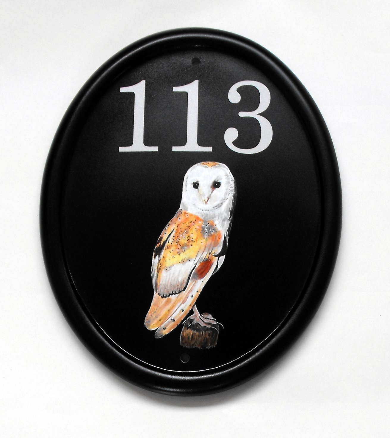 Pictorial House Signs from Yoursigns Ltd Barn Owl Pictorial House Plaque