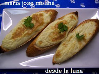 Tostadita De Brandada  De Bacalao
