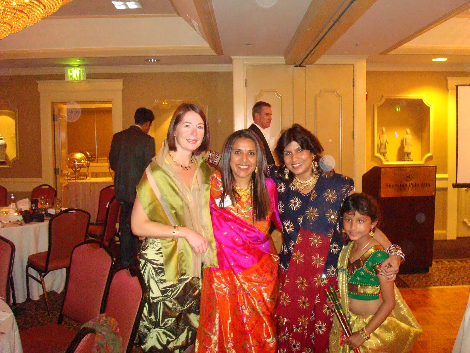 Ljunggrens i Silicon Valley, California Diwali Gala