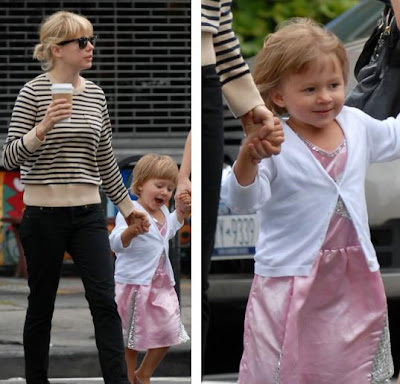 Michelle Williams and Matilda L...
