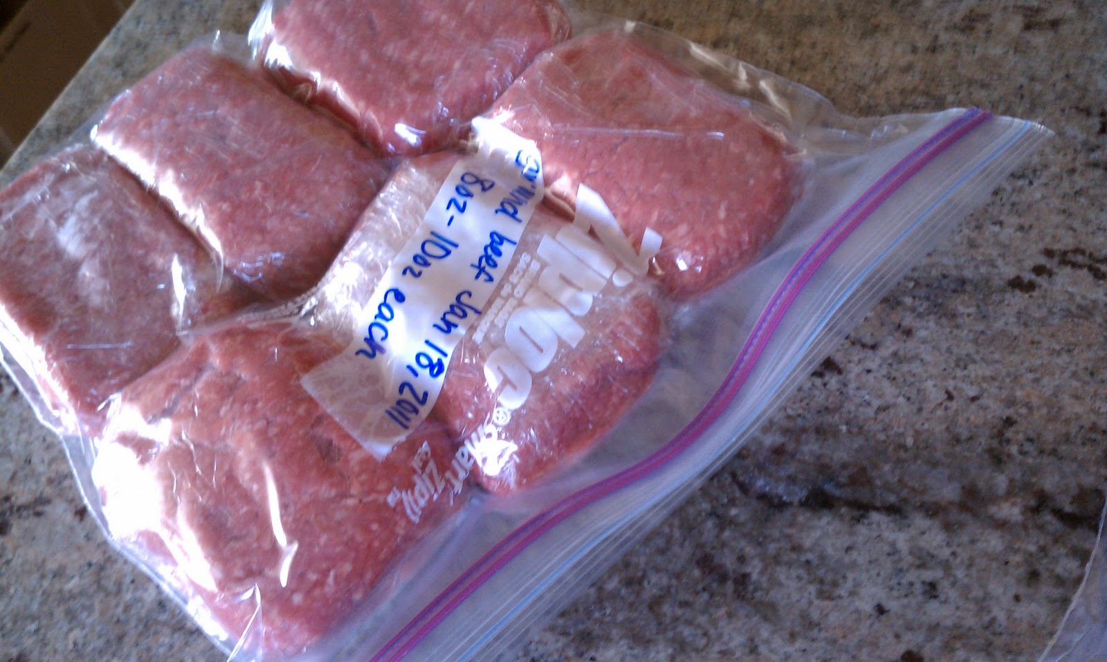 Lavender Clouds How I Package, Store, and Freeze Bulk Ground Beef