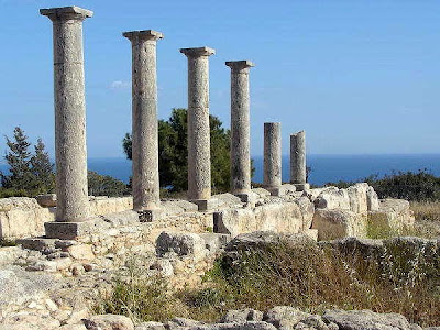 Temple to Apollon Ilatis outside the city of Limassol 