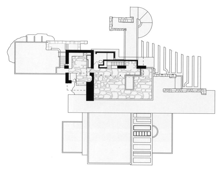 LO ARQUITECTÓNICO: CASA DE LA CASCADA- FRANK LLOYD WRIGHT (1876-1959)