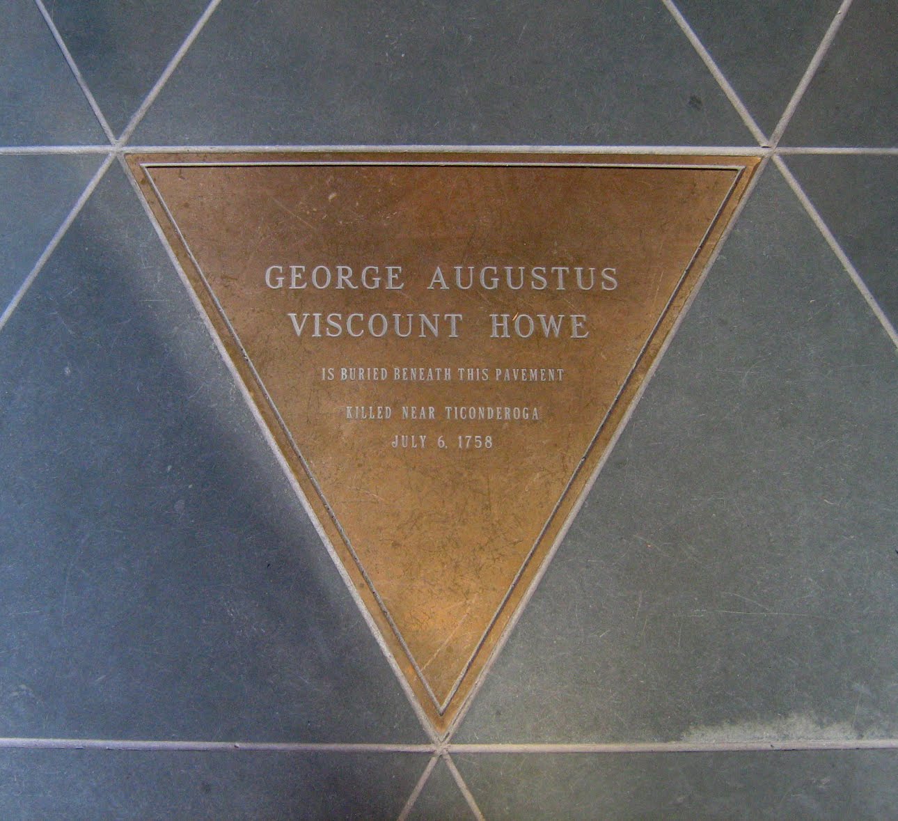 Albany (NY) History A Lord Interred In Albany Viscount Howe (Part One)