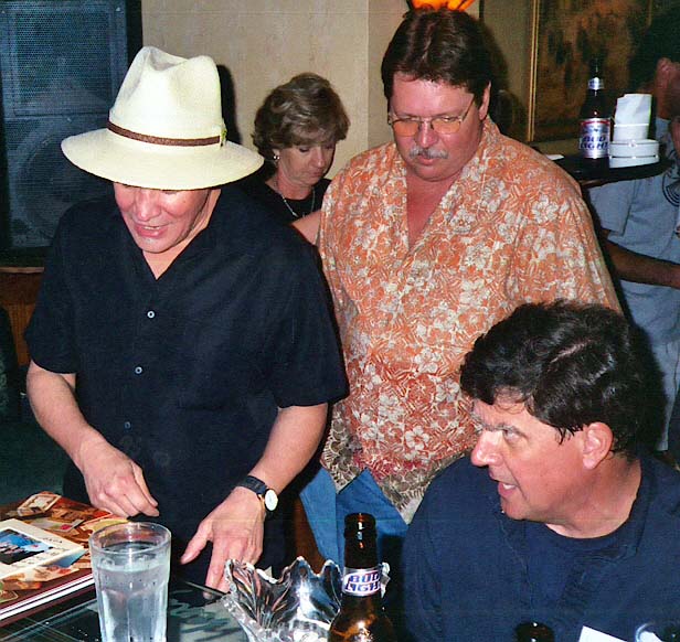 Bob plays piano at the Driskill Hotel 2004