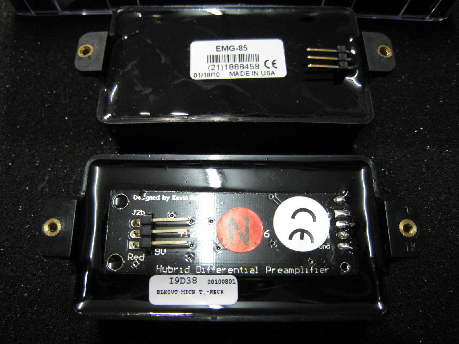Seymour Duncan Active Blackouts Wiring