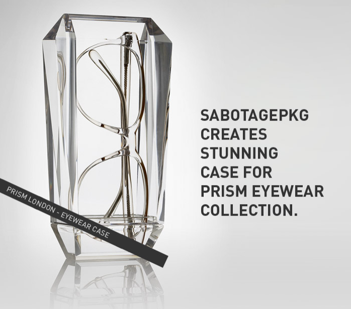 SabotagePKG design Eyewear Case for Prism