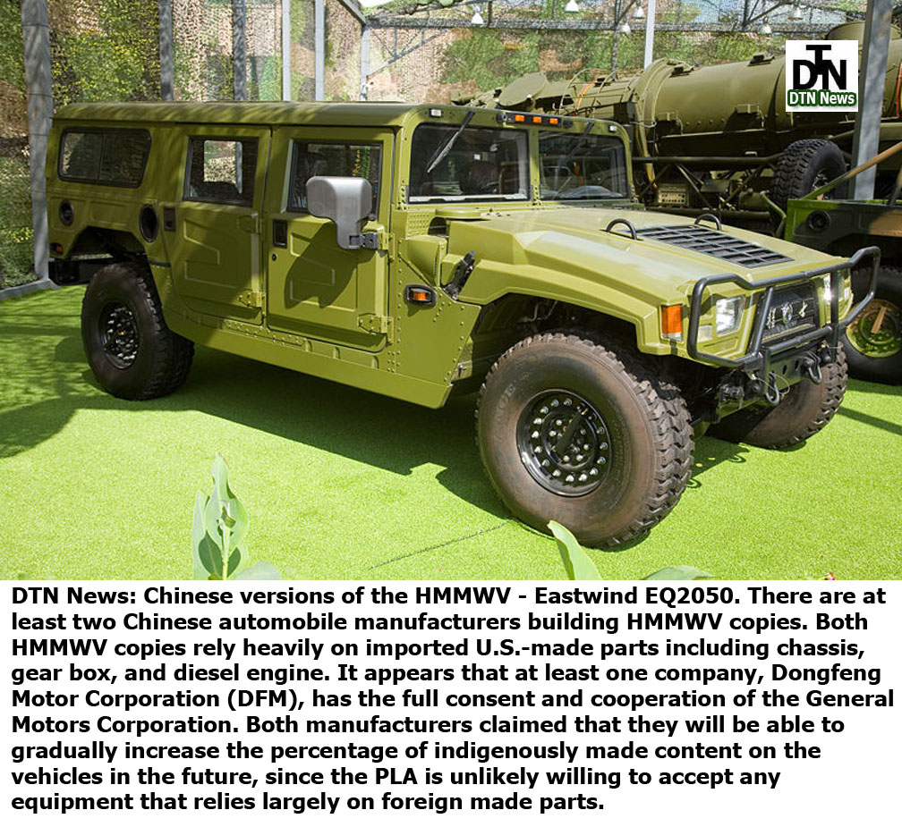 Both HMMWV copies rely heavily