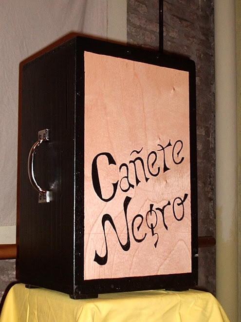 cajones peruanos "cañete negro"