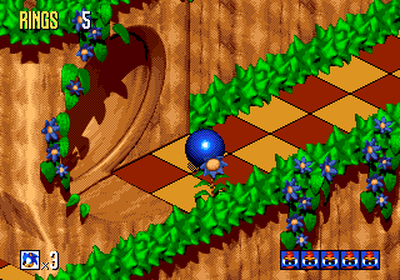 Jogo Sonic 3D Blast - Mega Drive - Sebo dos Games - 10 anos!