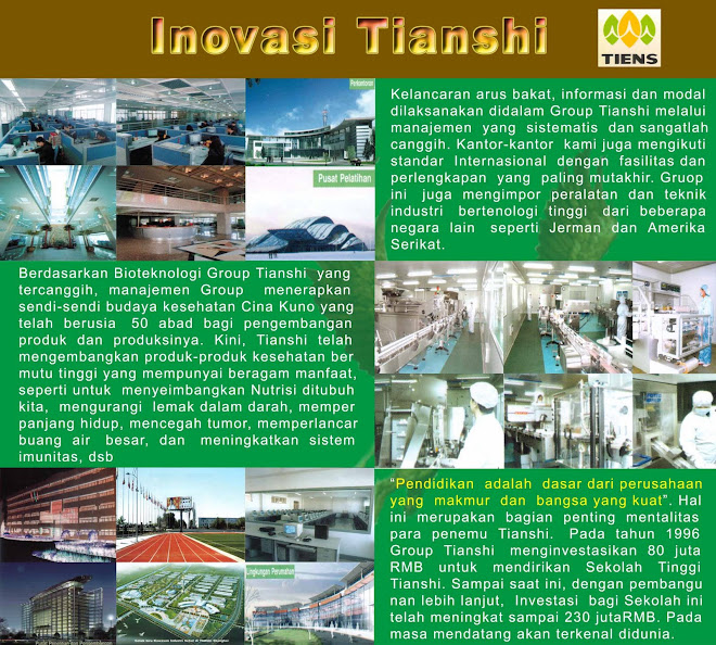 INOVASI TIANSHI TANPA HENTI