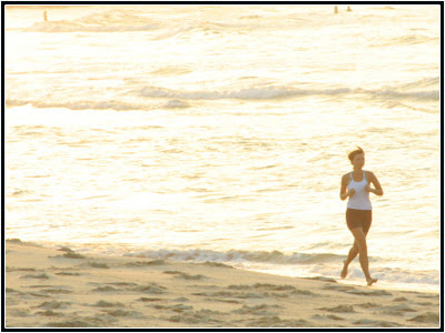 jogger jogger Bondi Beach jogger