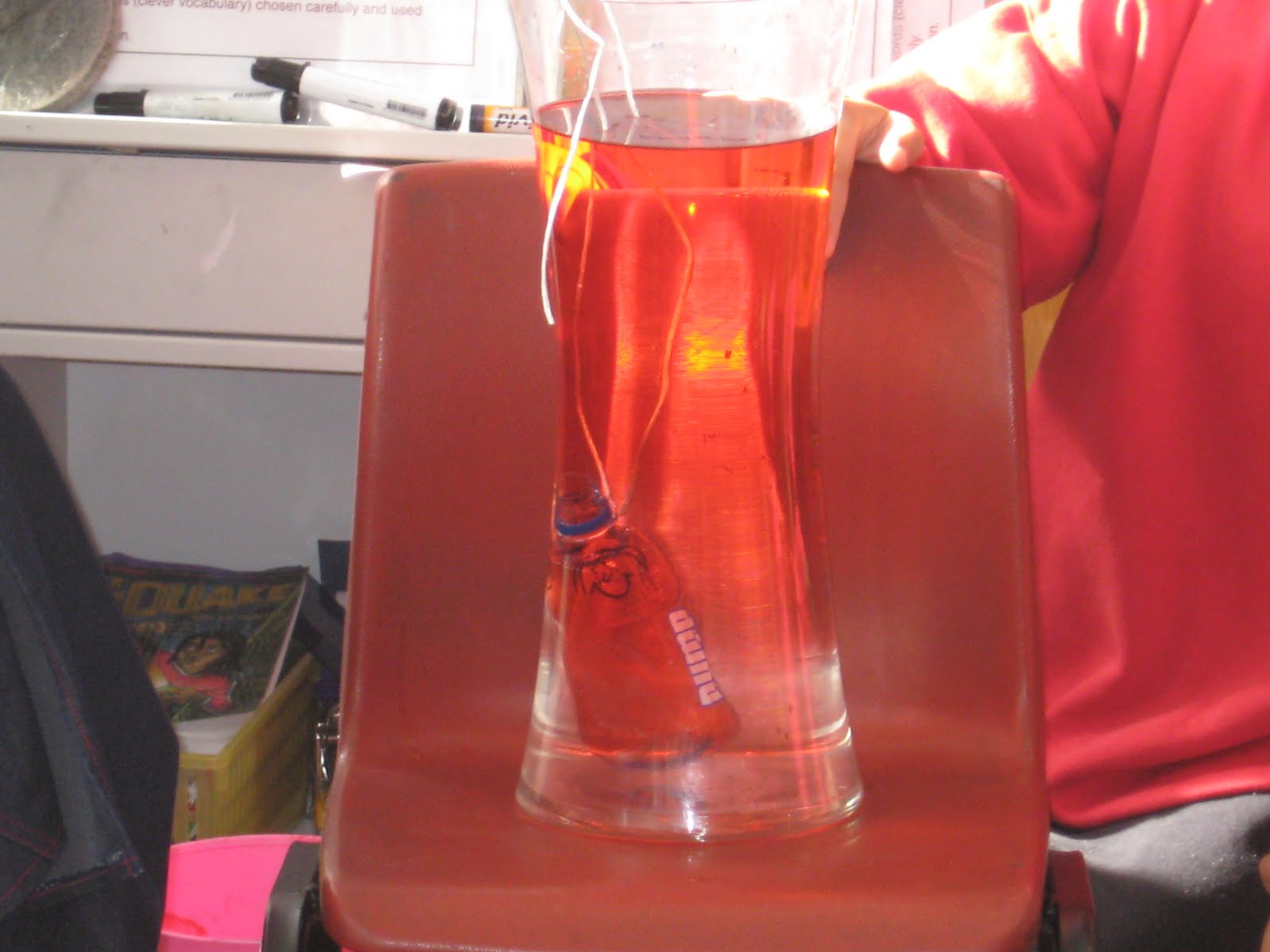 Brooke Underwater Volcano Experiment