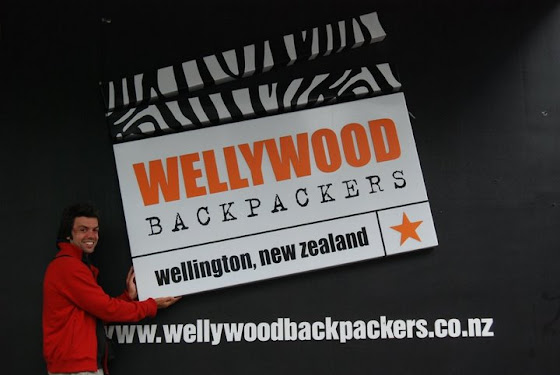 Wellywood backpackers el hostel que más me gustó, y donde me quedé en Wellington
