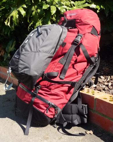Esta es mi mochila para continuar mi viaje
