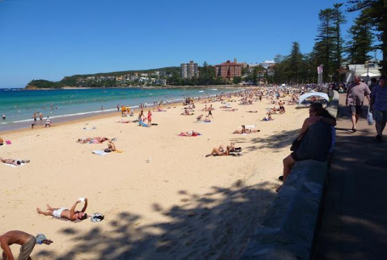 Así se ve el Bondi Beach