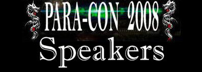 ParaCon 2008 - The Speakers