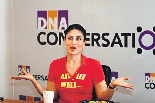 kareena kapoor at dna office -