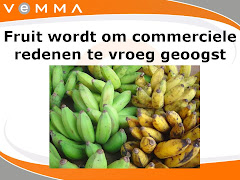 Groen fruit met te weing voedingswaarde