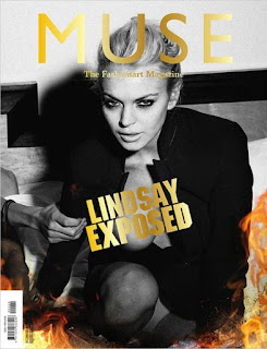 Foto Lindsay Lohan Thereesome di Majalah Muse