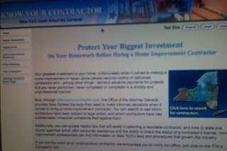 NY Website To Protect Homeowners From Bad Contractors