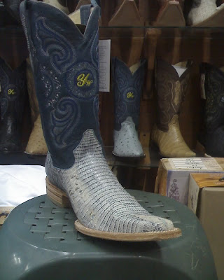 botas vaqueras piel de armadillo