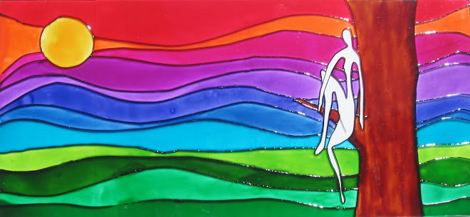 Mujer al atardecer