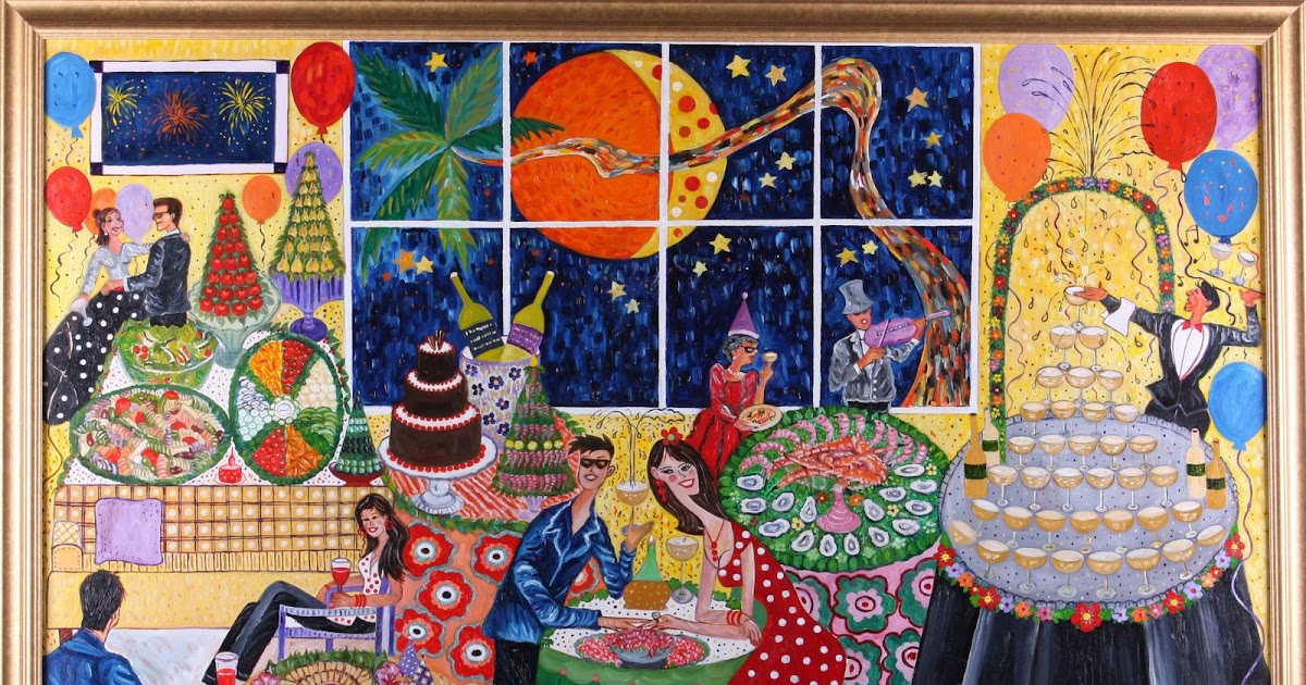 FOREVER ART: NEW YEAR'S EVE PAINTING