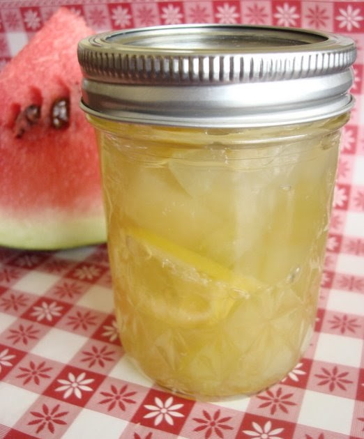 Half Baked Watermelon Rind Preserves