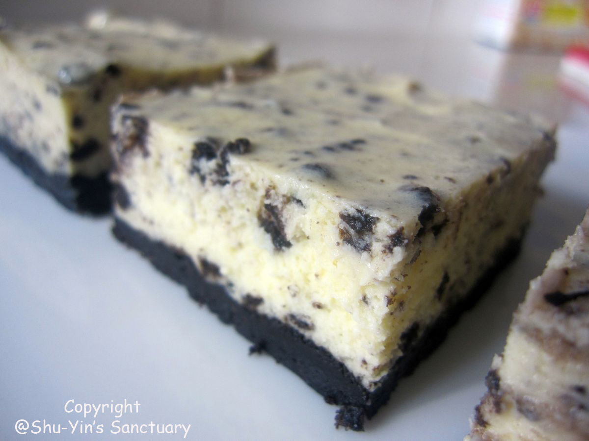 ShuYin's Sanctuary Oreo Cheesecake Squares