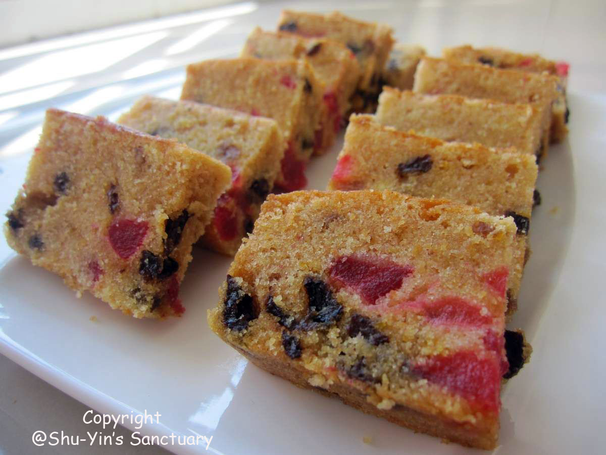 Christmas fruit cake Shu-Yin's Sanctuary: Christmas and New Year Cheer - Brandy Orange Fruit