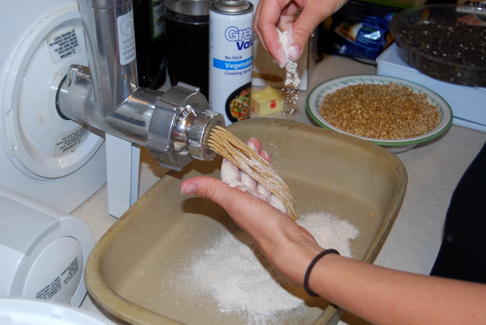 Suzie's Sweet Wheat The Correct Way to Make Pasta (with the Bosch)