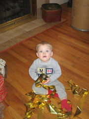 Jackson decorating for Christmas