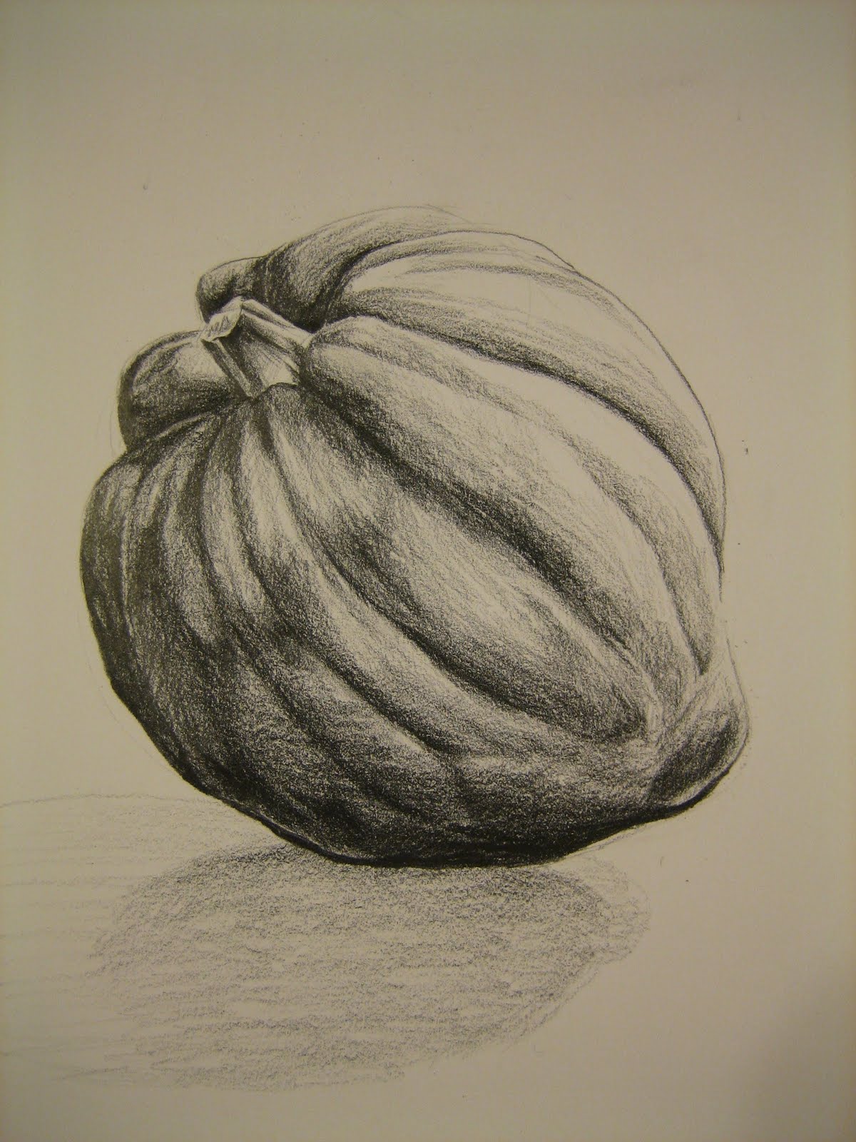 b4it drawing project: Acorn squash