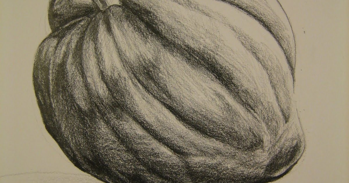 b4it drawing project: Acorn squash