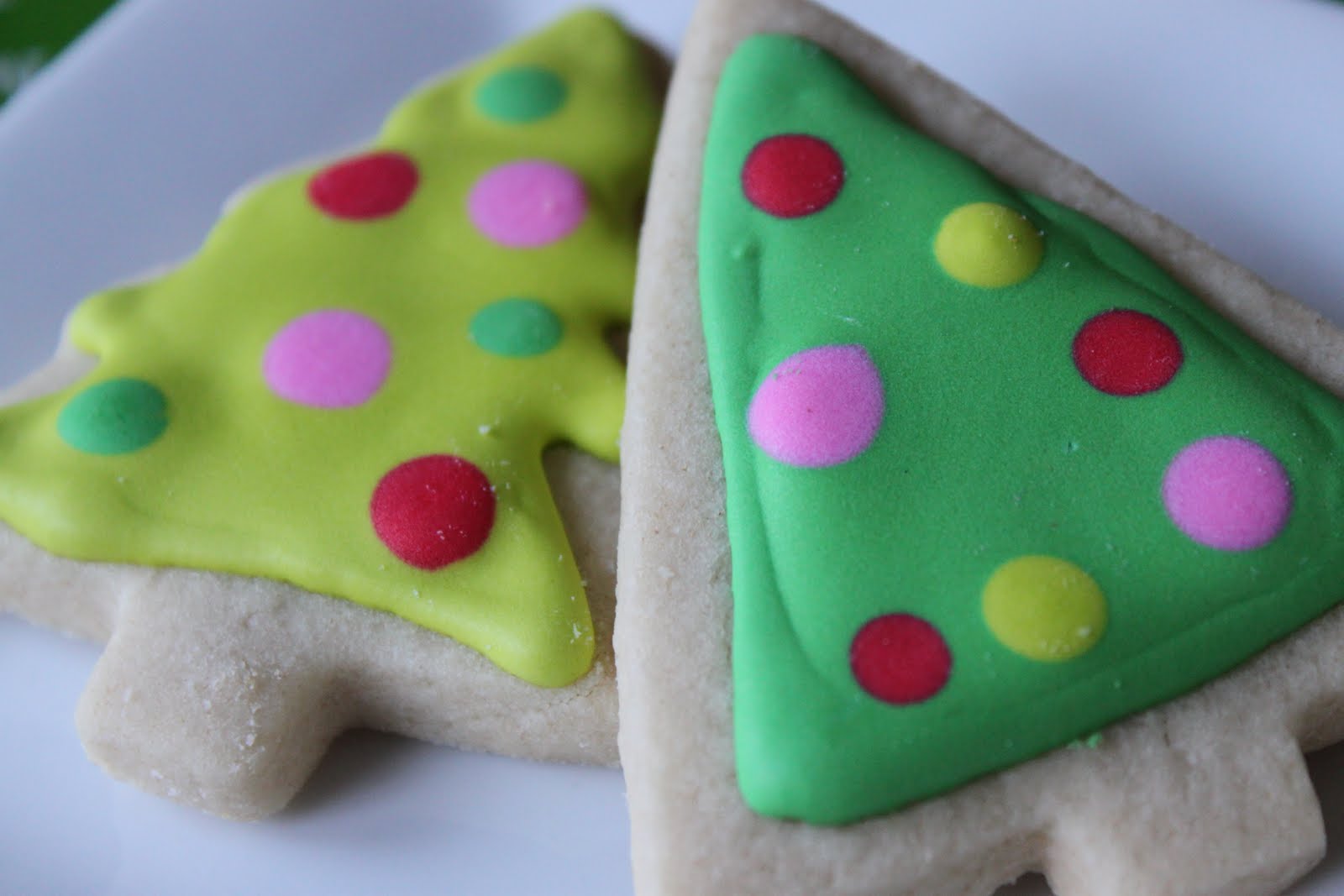 Crave. Indulge. Satisfy.: Christmas Tree Sugar Cookies