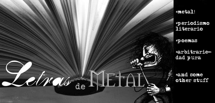 Letras de Metal
