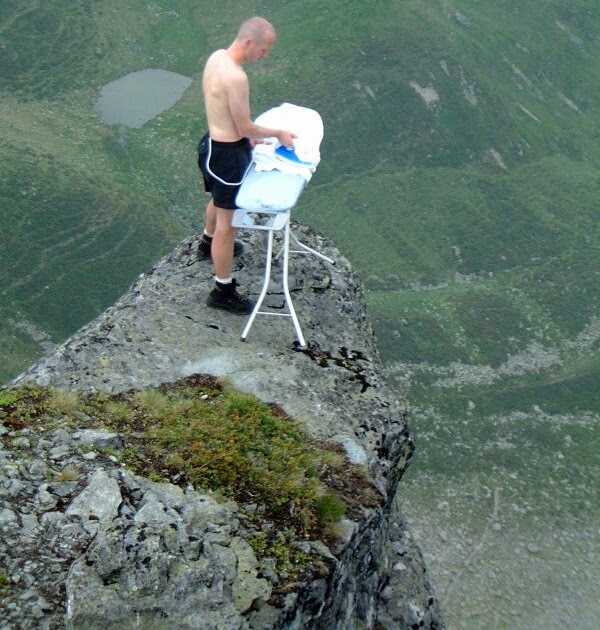 Obscure Sports Extreme Ironing